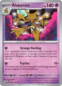 Alakazam (82/167) - SV06 Twilight Masquerade Holofoil