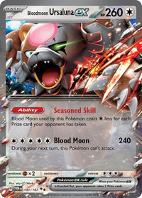 Bloodmoon Ursaluna ex - 2024 (Jesse Parker) (141/167) - World Championship Decks Holofoil