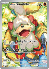 Hisuian Growlithe (181/167)  - SV06 Twilight Masquerade Holofoil