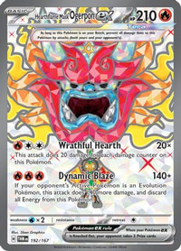 Hearthflame Mask Ogerpon ex (192/167)  - SV06 Twilight Masquerade Holofoil