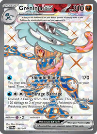 Greninja ex (198/167) - SV06 Twilight Masquerade Holofoil