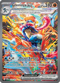 Greninja ex (214/167)  - SV06 Twilight Masquerade Holofoil