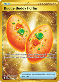 Buddy-Buddy Poffin (223/167) - SV06 Twilight Masquerade Holofoil