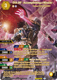 EVA-00' -Accomplishing a Miracle- (SPR) (CB01-034) [Collaboration Booster 01: Halo of Awakening]