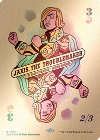 Jaxis, the Troublemaker (Rainbow Foil) (SLD-1703) - Secret Lair Drop Series Foil