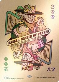 Rankle, Master of Pranks (Rainbow Foil) (SLD-1707) - Secret Lair Drop Series Foil