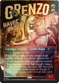 Grenzo, Havoc Raiser (Rainbow Foil) (SLD-1621) - Secret Lair Drop Series Foil