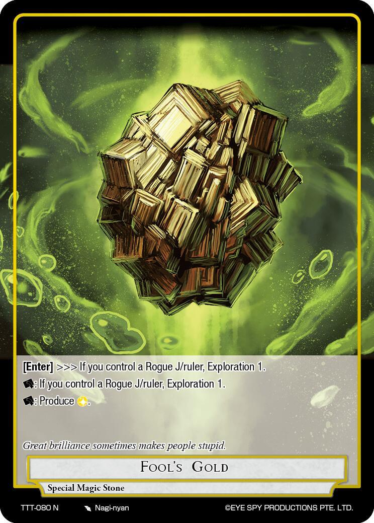 Fool's Gold (TTT-080 N) [Thoth of the Trinity] - POKÉ JEUX