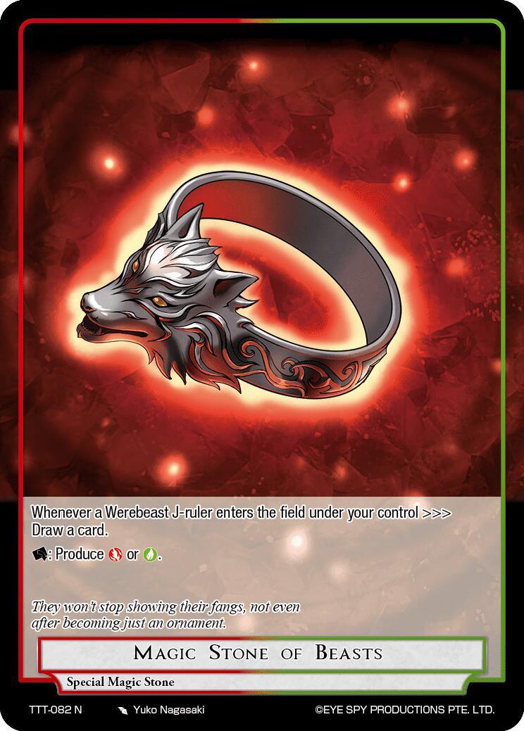 Magic Stone of Beasts (TTT-082 N) [Thoth of the Trinity] - POKÉ JEUX