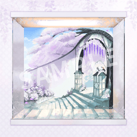 1/7 Scale [Azur Lane] LED Acrylic Display Box for Musashi 「Purest Wisteria」Ver. (Pre-Order)