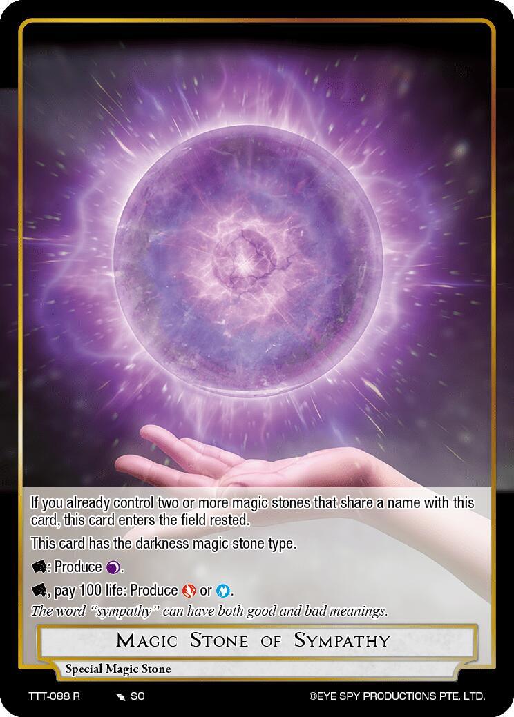 Magic Stone of Sympathy (TTT-088 R) [Thoth of the Trinity] - POKÉ JEUX