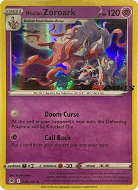 Hisuian Zoroark (EB Games Exclusive) (76/196)  - Miscellaneous Cards & Products Holofoil