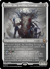 Azlask, the Swelling Scourge (Foil Etched) (M3C-017) - Commander: Modern Horizons 3 Foil
