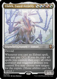 Ulalek, Fused Atrocity (Foil Etched) (M3C-024) - Commander: Modern Horizons 3 Foil