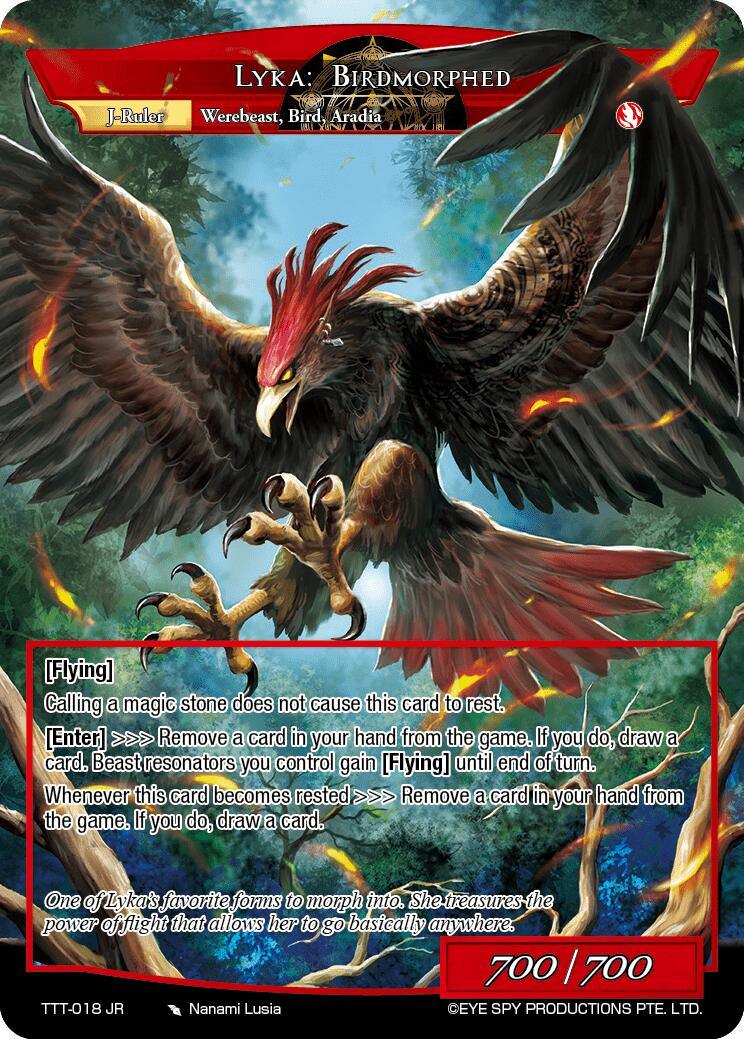 Lyka: Birdmorphed (TTT-018 JR) [Thoth of the Trinity] - POKÉ JEUX