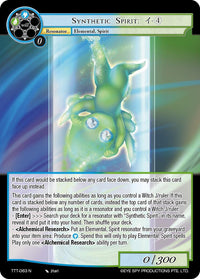 Synthetic Spirit: - 4 (TTT-063 N) [Thoth of the Trinity] - POKÉ JEUX