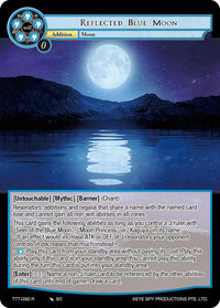 Reflected Blue Moon (TTT-092 R) [Thoth of the Trinity] - POKÉ JEUX
