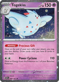 Togekiss (Cosmos Holo) (85/197)  - Blister Exclusives Holofoil
