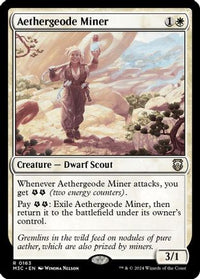 Aethergeode Miner (Ripple Foil) (M3C-163) - Commander: Modern Horizons 3 Foil
