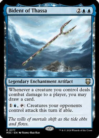 Bident of Thassa (Ripple Foil) (M3C-177) - Commander: Modern Horizons 3 Foil