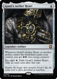 Gonti's Aether Heart (Ripple Foil) (M3C-294) - Commander: Modern Horizons 3 Foil