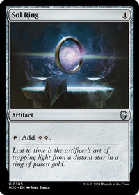 Sol Ring (Ripple Foil) (M3C-305) - Commander: Modern Horizons 3 Foil