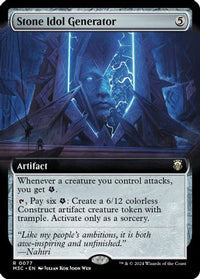 Stone Idol Generator (Extended Art) (Ripple Foil) (M3C-077) - Commander: Modern Horizons 3 Foil