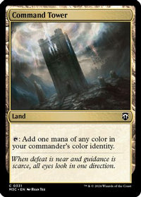 Command Tower (Ripple Foil) (M3C-331) - Commander: Modern Horizons 3 Foil