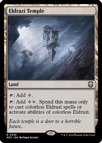 Eldrazi Temple (Ripple Foil) (M3C-339) - Commander: Modern Horizons 3 Foil