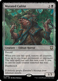 Mutated Cultist (Ripple Foil) (M3C-053) - Commander: Modern Horizons 3 Foil