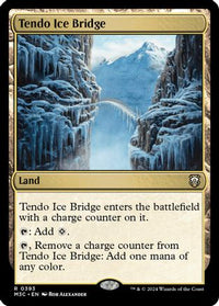 Tendo Ice Bridge (Ripple Foil) (M3C-393) - Commander: Modern Horizons 3 Foil