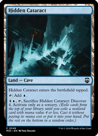 Hidden Cataract (Ripple Foil) (M3C-348) - Modern Horizons 3 Commander Foil