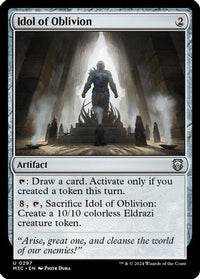 Idol of Oblivion (Ripple Foil) (M3C-297) - Modern Horizons 3 Commander Foil