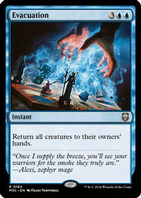 Evacuation (Ripple Foil) (M3C-184) - Commander: Modern Horizons 3 Foil