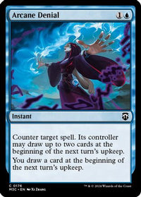 Arcane Denial (Ripple Foil) (M3C-176) - Commander: Modern Horizons 3 Foil