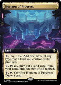 Horizon of Progress (Extended Art) (Ripple Foil) (M3C-078) - Modern Horizons 3 Commander Foil