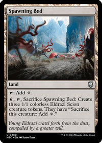 Spawning Bed (Ripple Foil) (M3C-380) - Commander: Modern Horizons 3 Foil