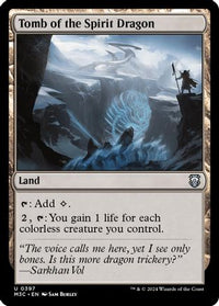 Tomb of the Spirit Dragon (Ripple Foil) (M3C-397) - Commander: Modern Horizons 3 Foil