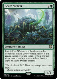 Scute Swarm (Ripple Foil) (M3C-245) - Commander: Modern Horizons 3 Foil