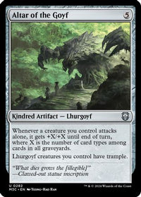 Altar of the Goyf (Ripple Foil) (M3C-282) - Commander: Modern Horizons 3 Foil