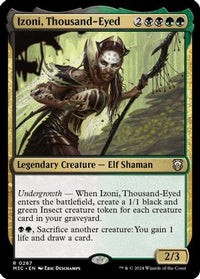 Izoni, Thousand-Eyed (Ripple Foil) (M3C-267) - Modern Horizons 3 Commander Foil