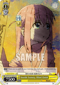 Seaside Scenery, Hitori Gotoh (BTR/W107-E007S SR) [BOCCHI THE ROCK!] - POKÉ JEUX