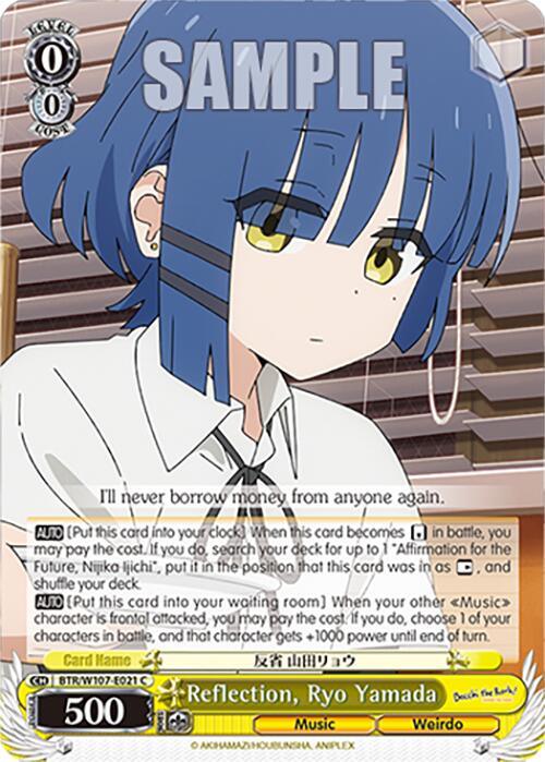 Reflection, Ryo Yamada (BTR/W107-E021 C) [BOCCHI THE ROCK!] - POKÉ JEUX