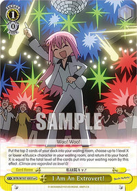 I Am An Extrovert! (A) (BTR/W107-E031a C) [BOCCHI THE ROCK!] - POKÉ JEUX