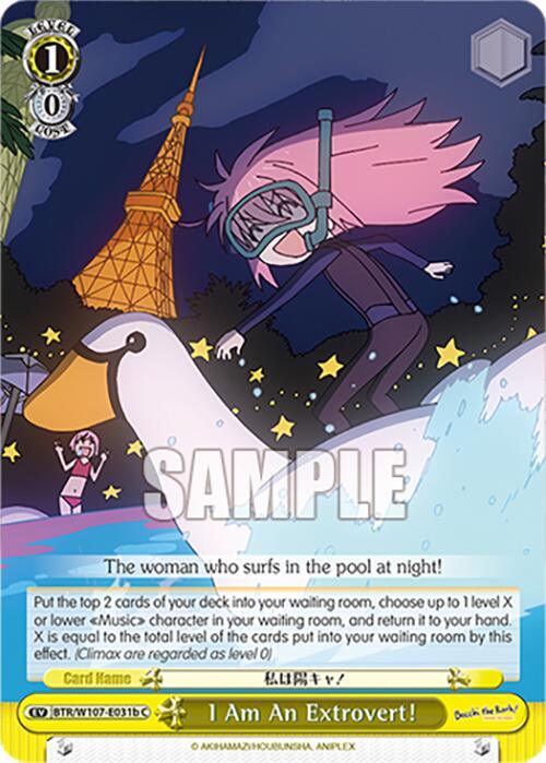 I Am An Extrovert! (B) (BTR/W107-E031b C) [BOCCHI THE ROCK!] - POKÉ JEUX