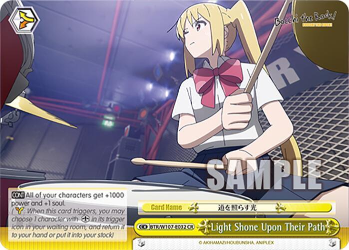 Light Shone Upon Their Path (BTR/W107-E032 CR) [BOCCHI THE ROCK!] - POKÉ JEUX