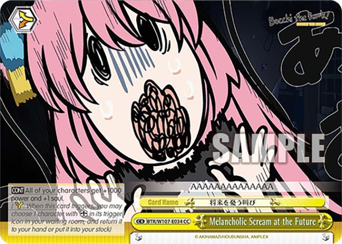 Melancholic Scream at the Future (BTR/W107-E034 CC) [BOCCHI THE ROCK!] - POKÉ JEUX