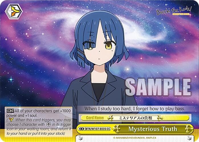 Mysterious Truth (BTR/W107-E035 CC) [BOCCHI THE ROCK!] - POKÉ JEUX