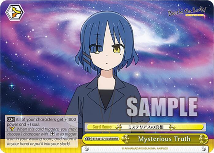 Mysterious Truth (BTR/W107-E035R RRR) [BOCCHI THE ROCK!] - POKÉ JEUX