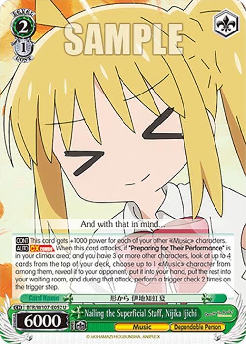 Nailing the Superficial Stuff, Nijika Ijichi (BTR/W107-E052 U) [BOCCHI THE ROCK!] - POKÉ JEUX